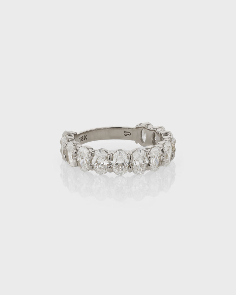 Salt Oval Diamond Ring I by Sarah & Sebastian