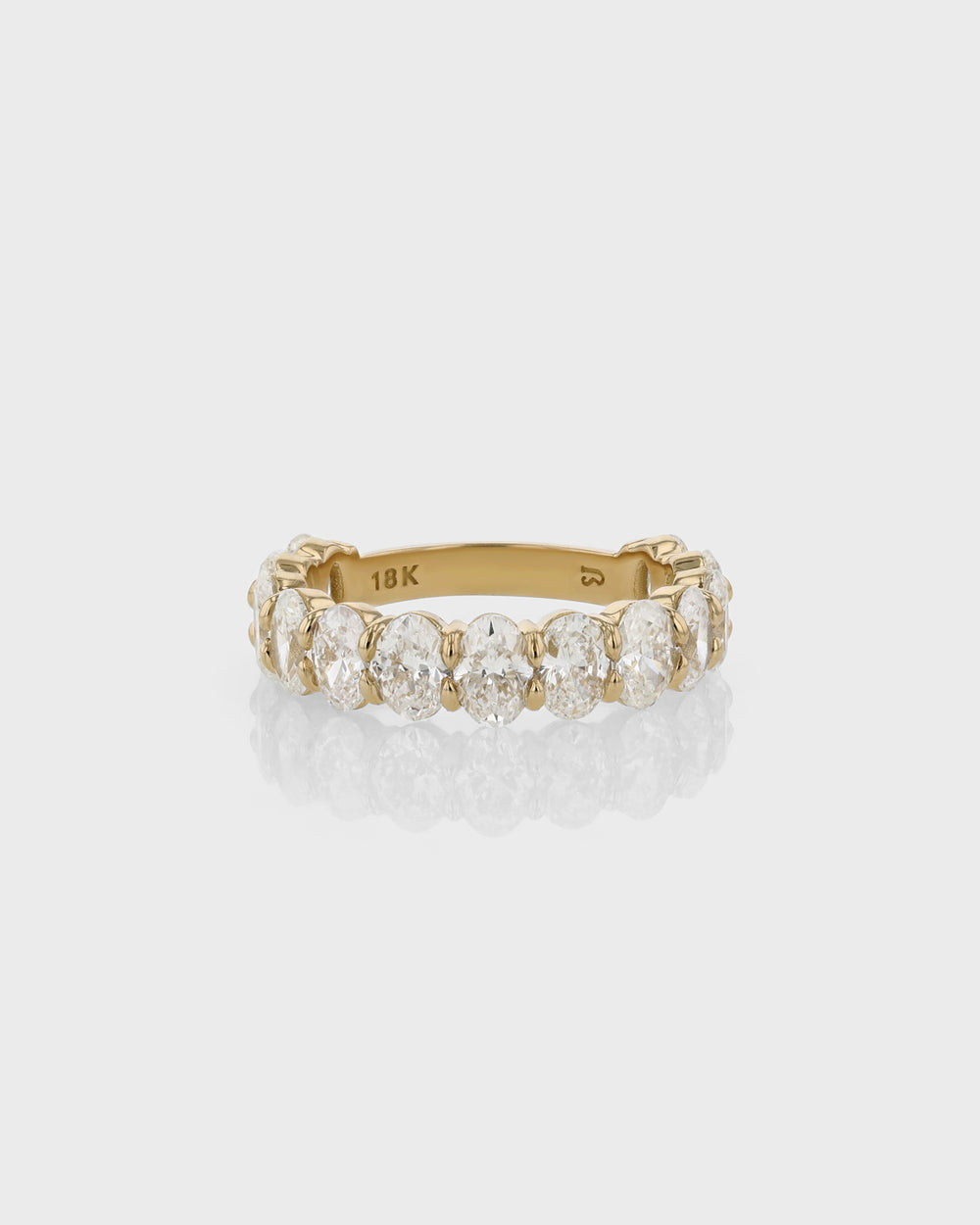 Salt Oval Diamond Ring I by Sarah & Sebastian