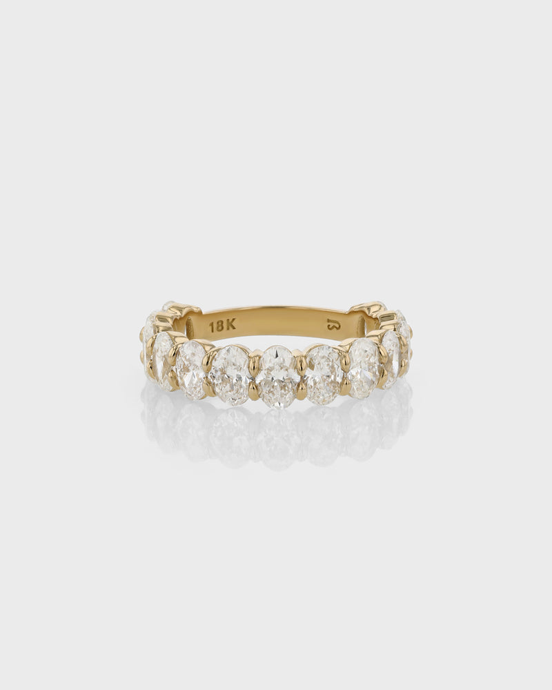 Salt Oval Diamond Ring I by Sarah & Sebastian