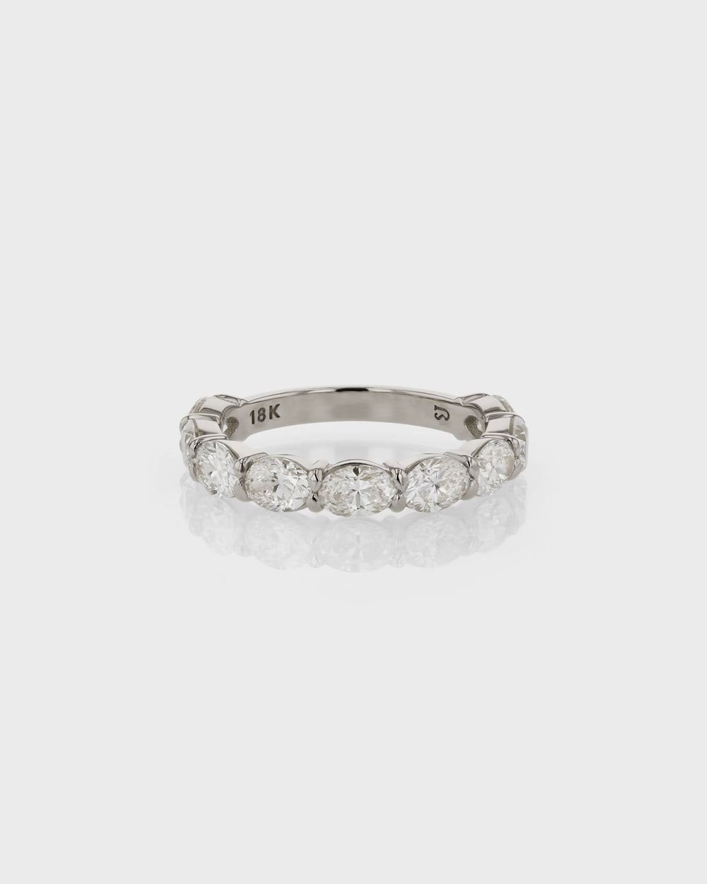 Salt Oval Diamond Ring II by Sarah & Sebastian