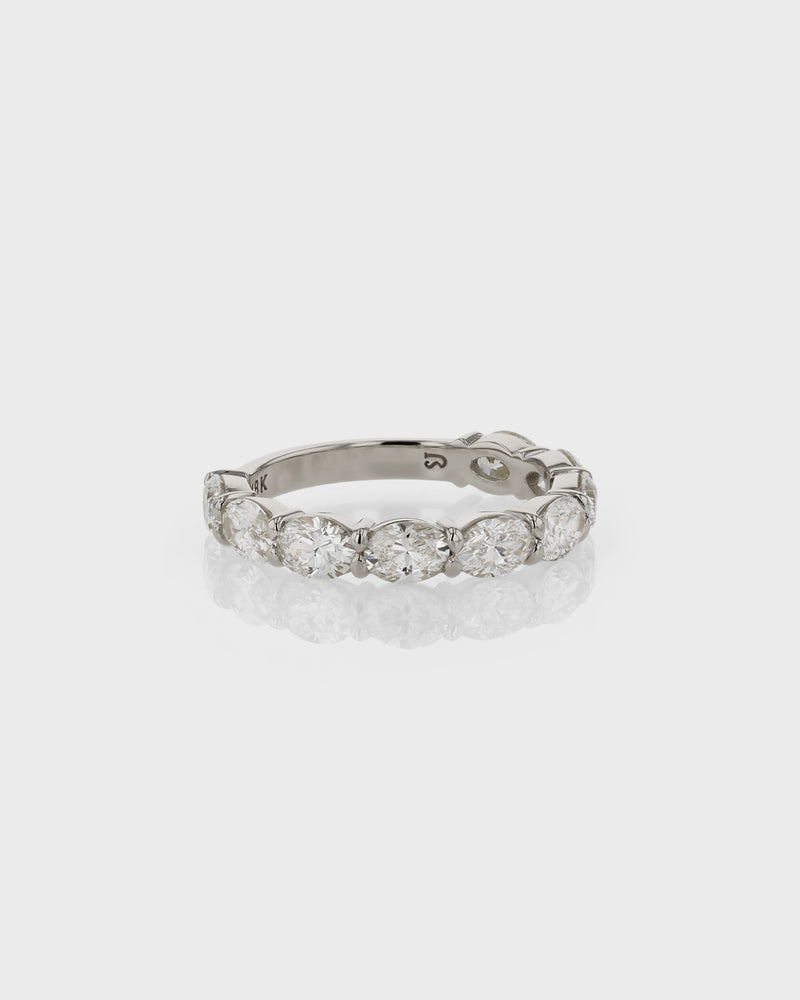 Salt Oval Diamond Ring II by Sarah & Sebastian