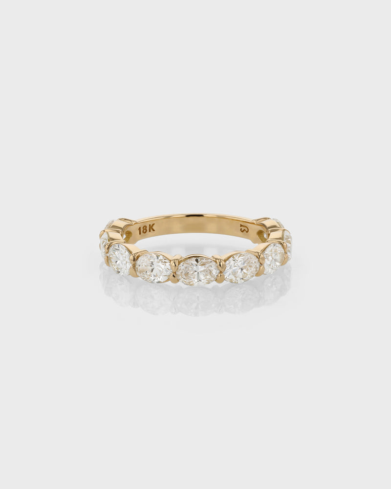 Salt Oval Diamond Ring II by Sarah & Sebastian