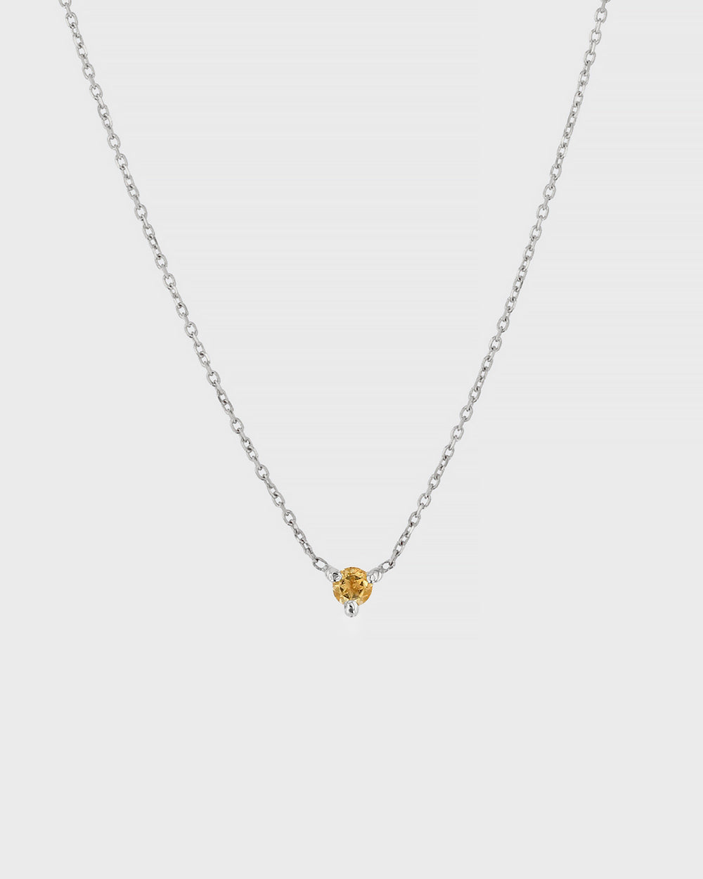 Single Birthstone Necklace