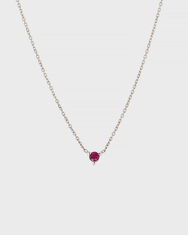 Single Birthstone Necklace