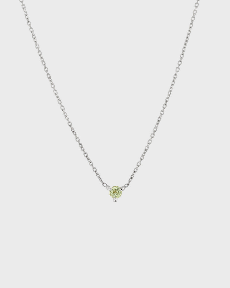 Single Birthstone Necklace