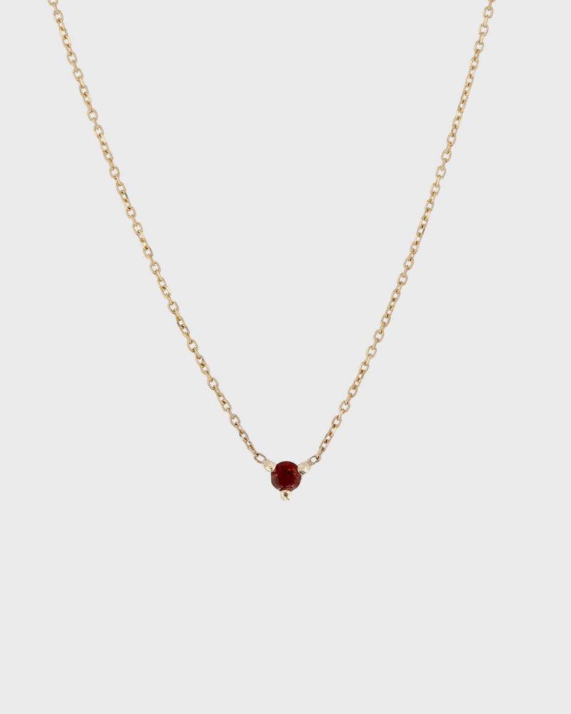 Single Birthstone Necklace