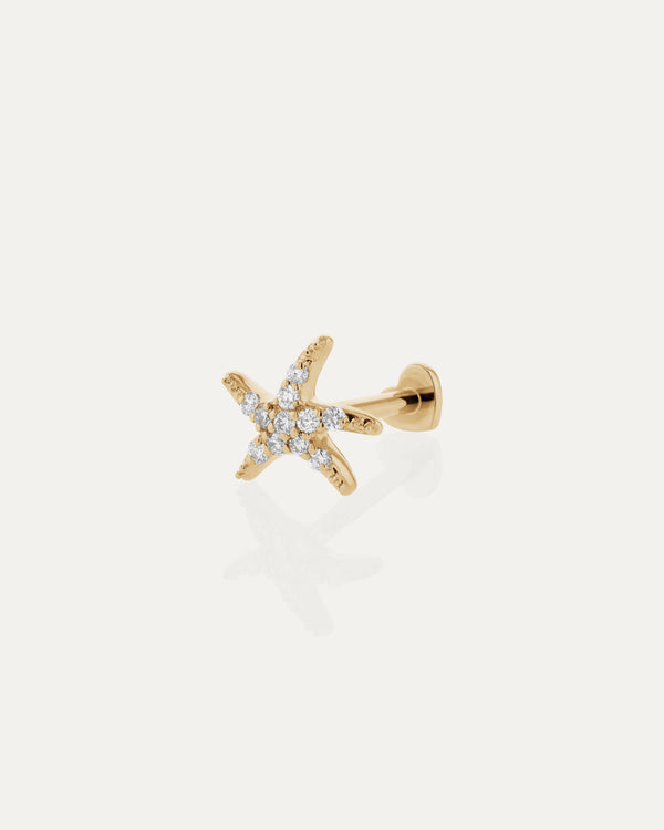 Sea Star Cartilage Earring by Sarah & Sebastian