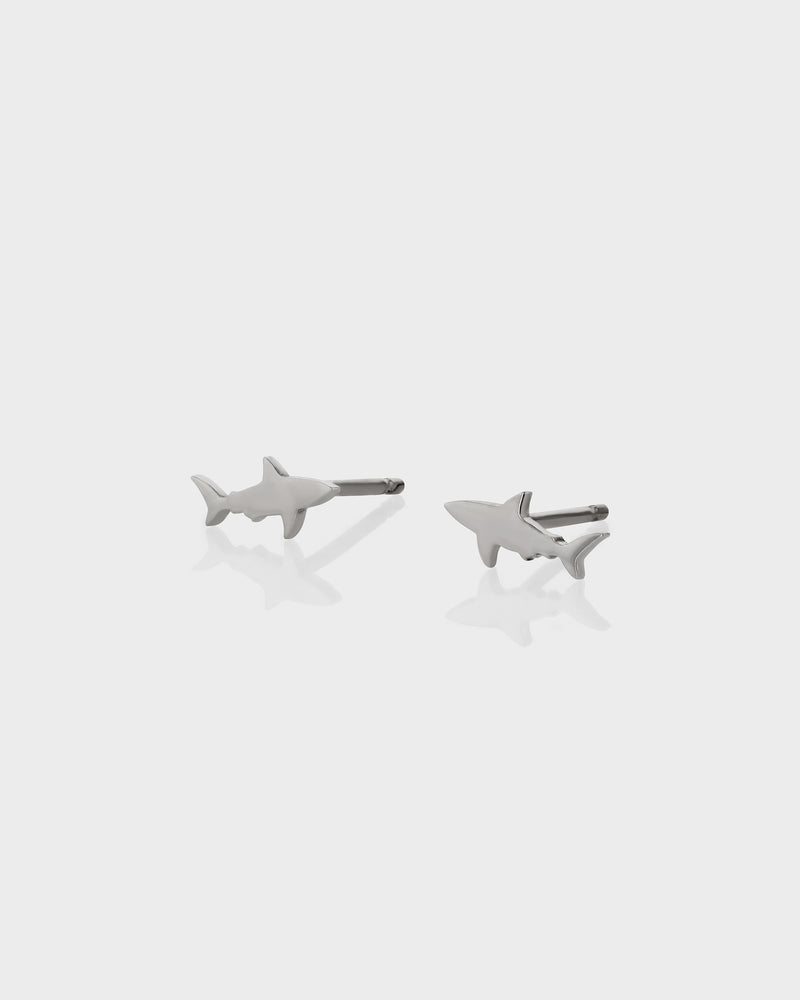 Shark Earrings by Sarah & Sebastian