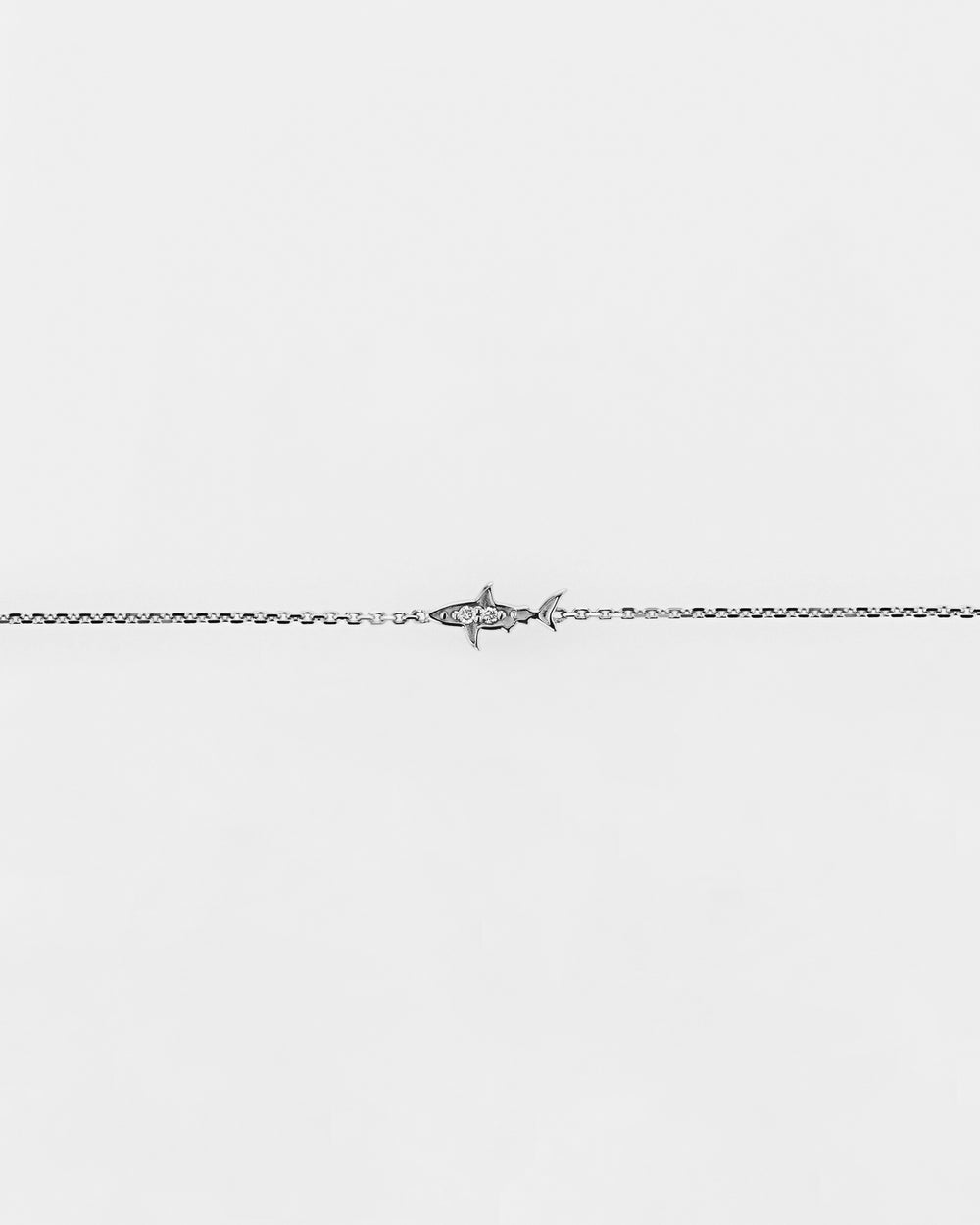 Shark Diamond Soldered Bracelet by Sarah & Sebastian