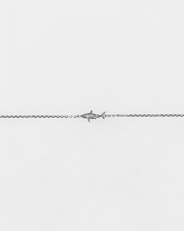 Shark Diamond Soldered Bracelet by Sarah & Sebastian