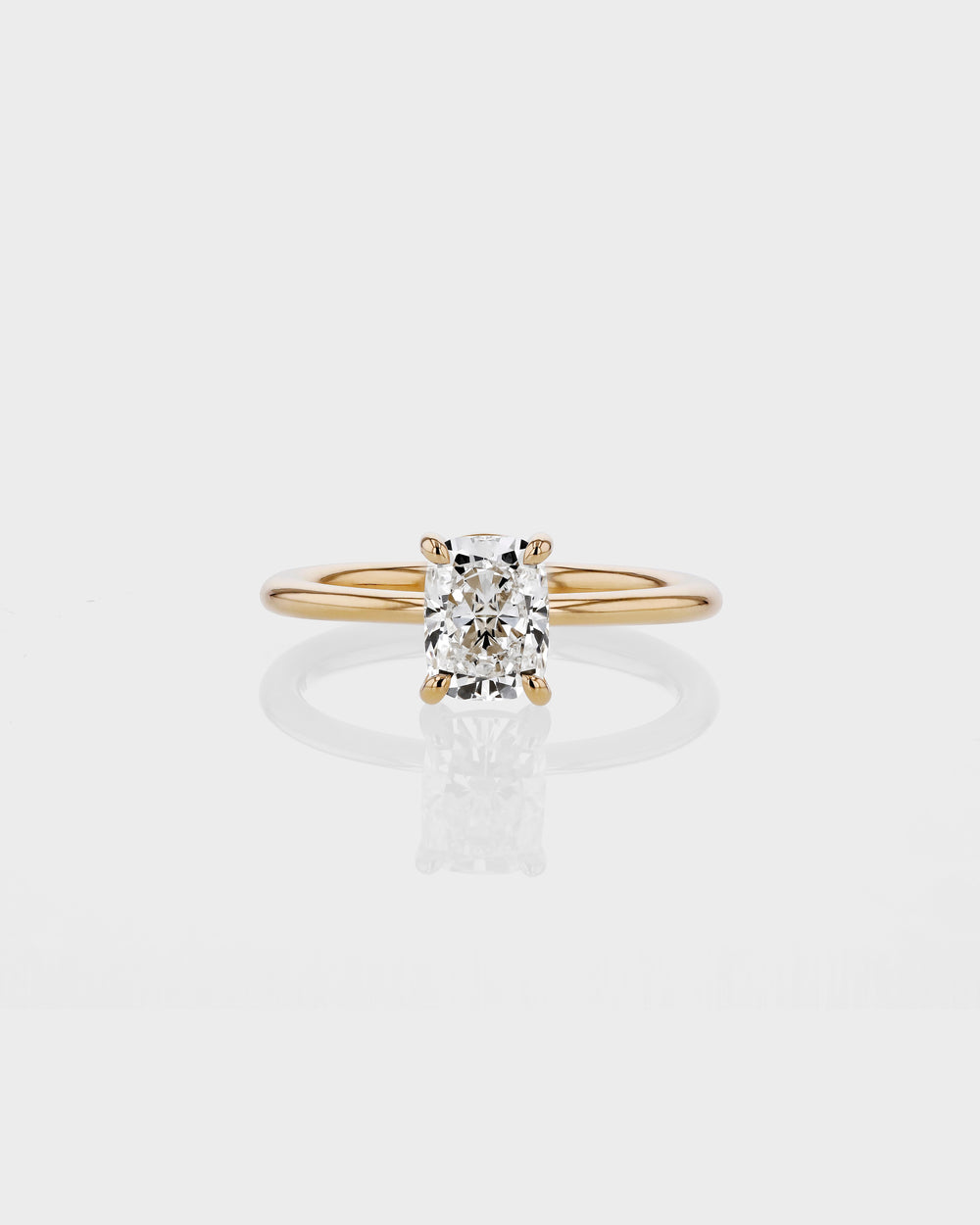 Cushion Engagement Ring by Sarah & Sebastian