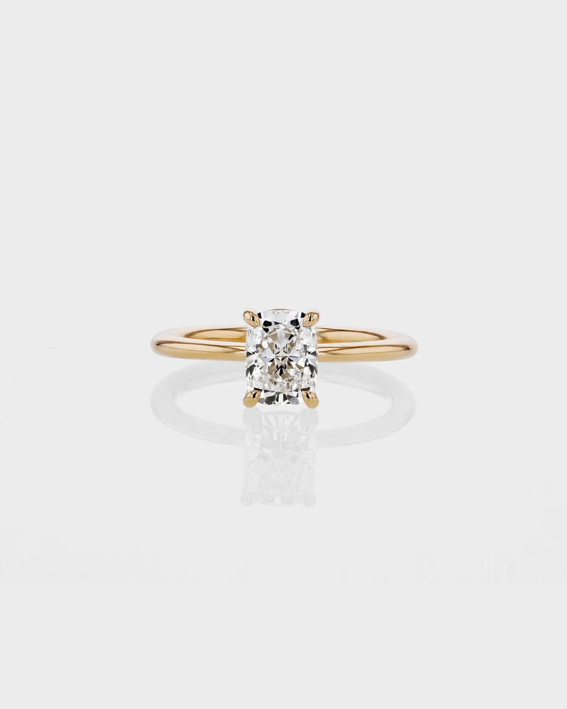 Cushion Engagement Ring by Sarah & Sebastian