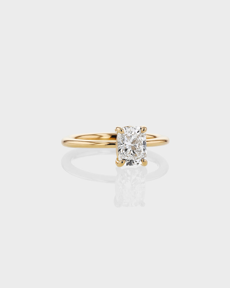 Cushion Engagement Ring by Sarah & Sebastian