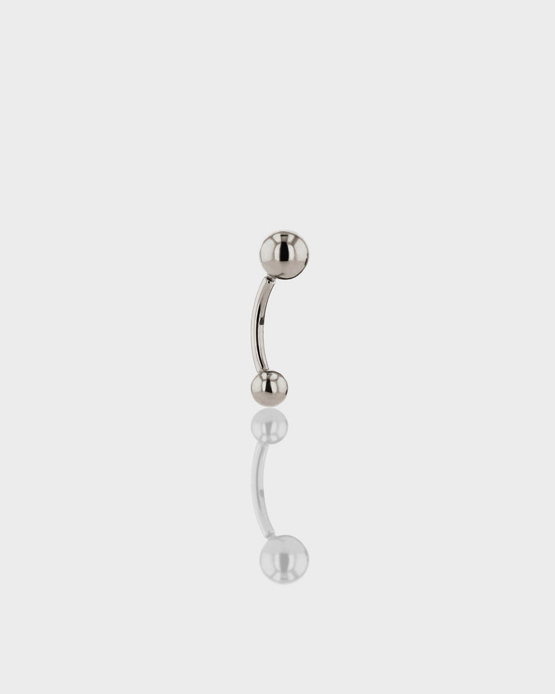 Curved Sphere Barbell by Sarah & Sebastian