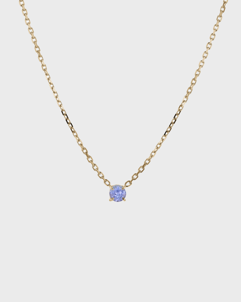 The Tanzanite Birthstone Necklace by Sarah & Sebastian