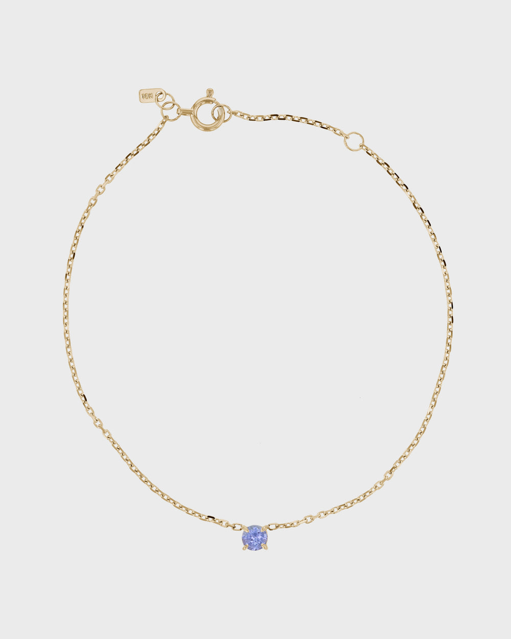 The Tanzanite Birthstone Bracelet by Sarah & Sebastian