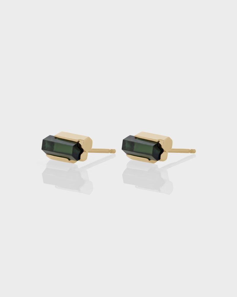 Tourmaline Pillar Earring by Sarah & Sebastian