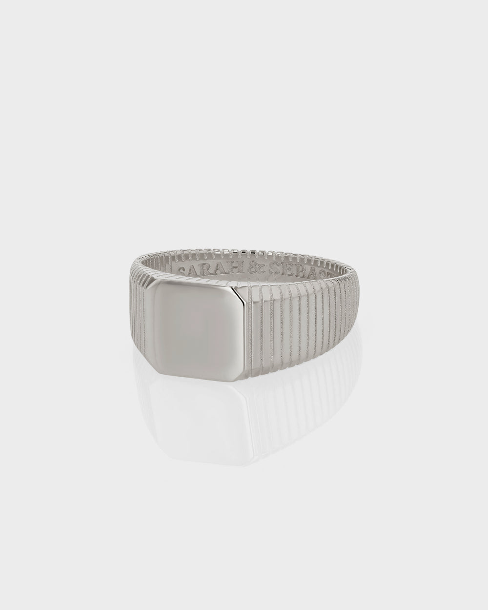 Traction Signet Ring by Sarah & Sebastian