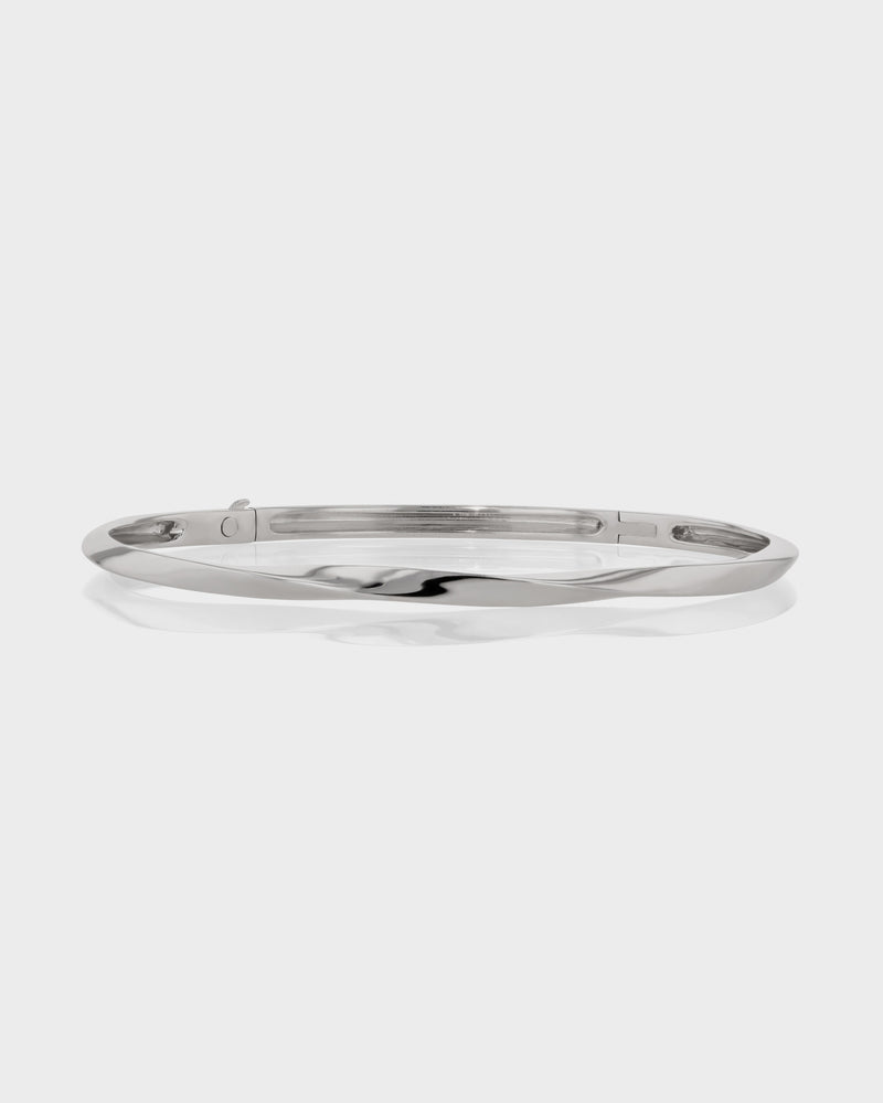 Twisted Pipi Bangle by Sarah & Sebastian