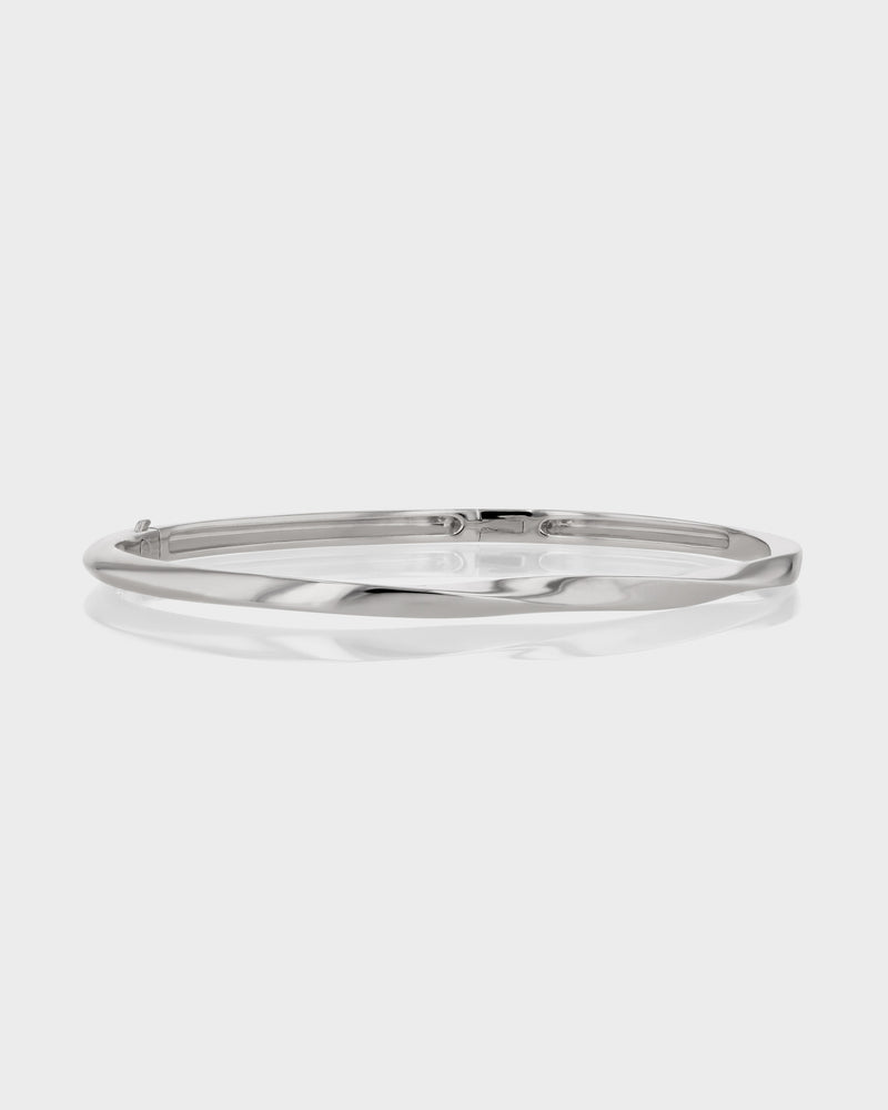 Twisted Pipi Bangle by Sarah & Sebastian