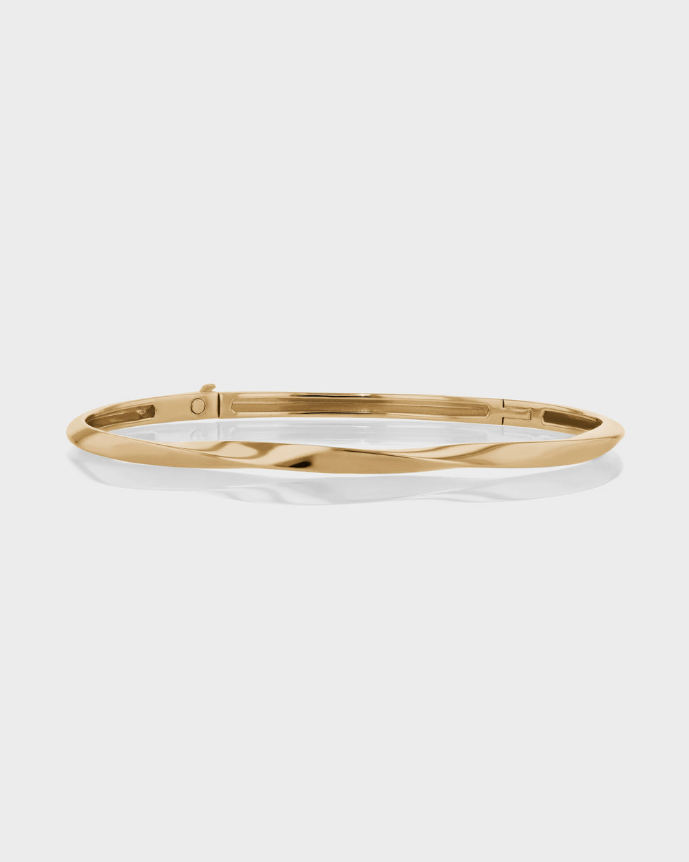 Twisted Pipi Bangle by Sarah & Sebastian