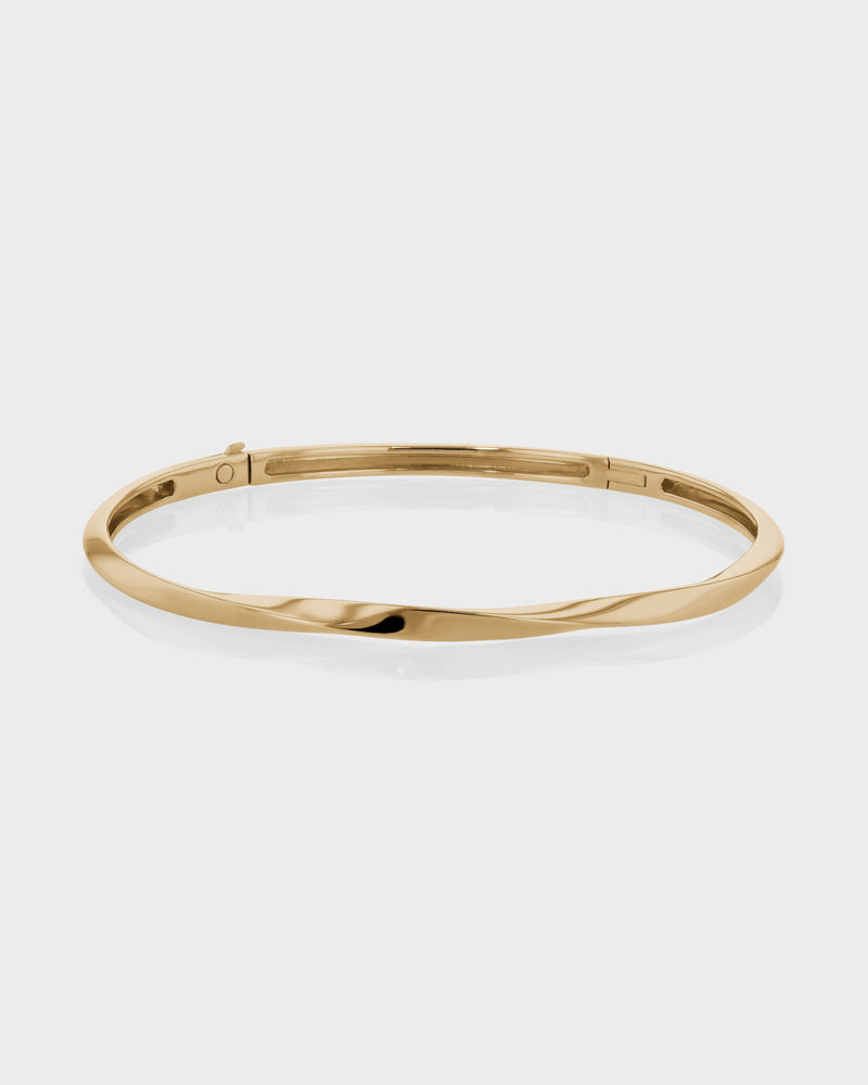 Twisted Pipi Bangle by Sarah & Sebastian