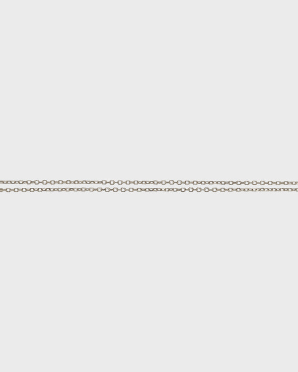 Fine Double Chain Anklet Silver | Sarah & Sebastian