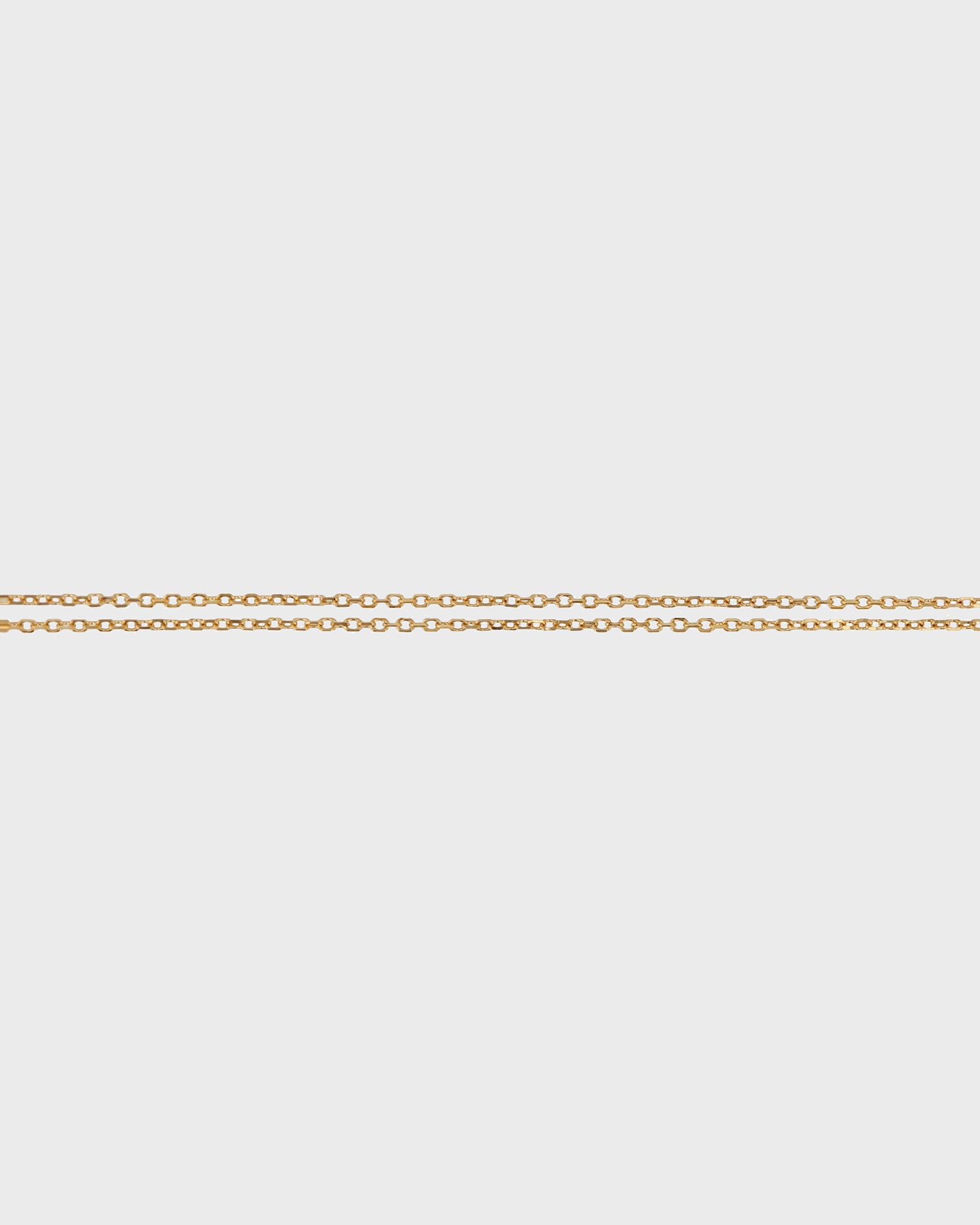 Double Chain Anklet Yellow Gold – SARAH & SEBASTIAN