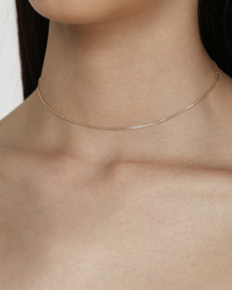 Double Chain Choker by Sarah & Sebastian