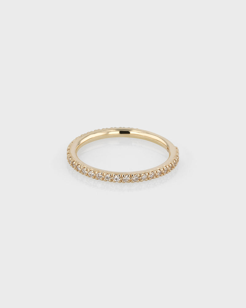 Eternity Diamond Ring Gold by Sarah & Sebastian