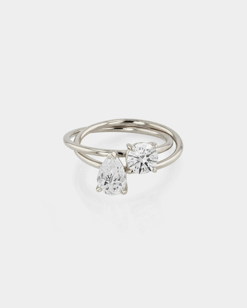 Gwen Engagement Ring White Gold | Sarah & Sebastian