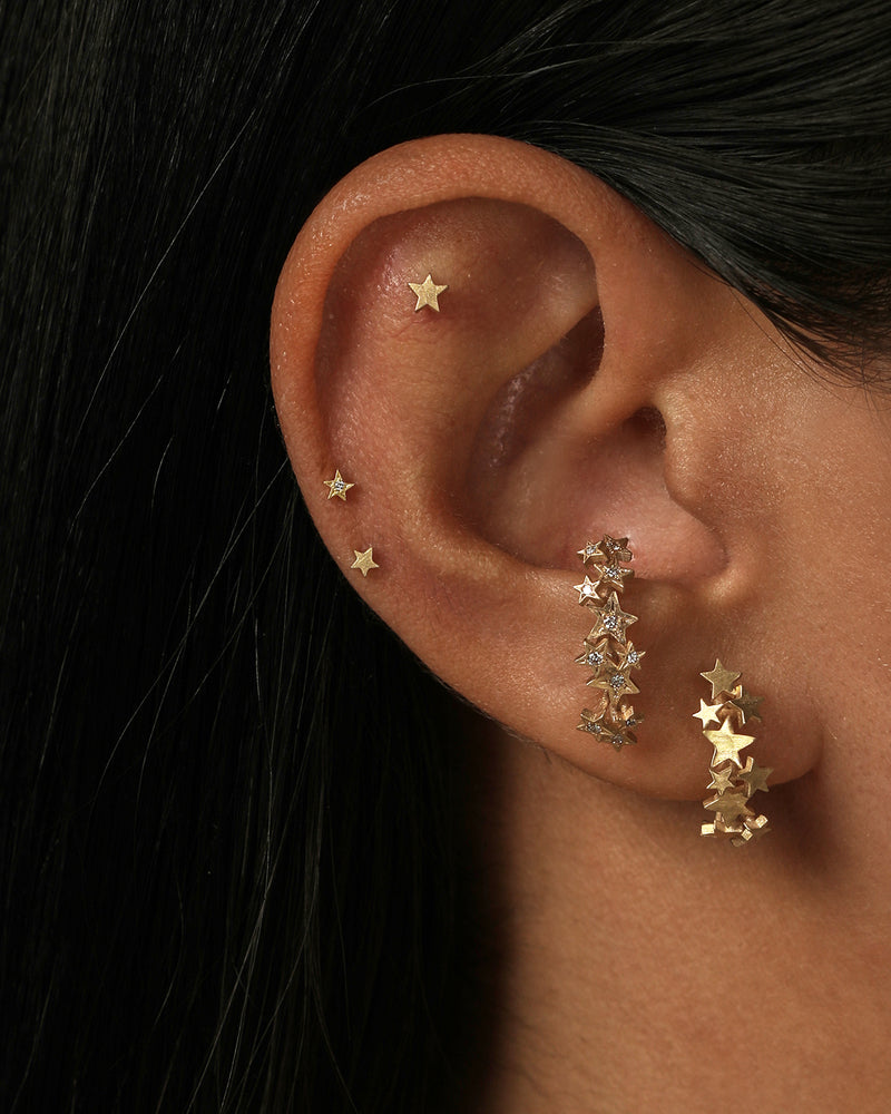 Kismet Diamond Cartilage Earring by Sarah & Sebastian