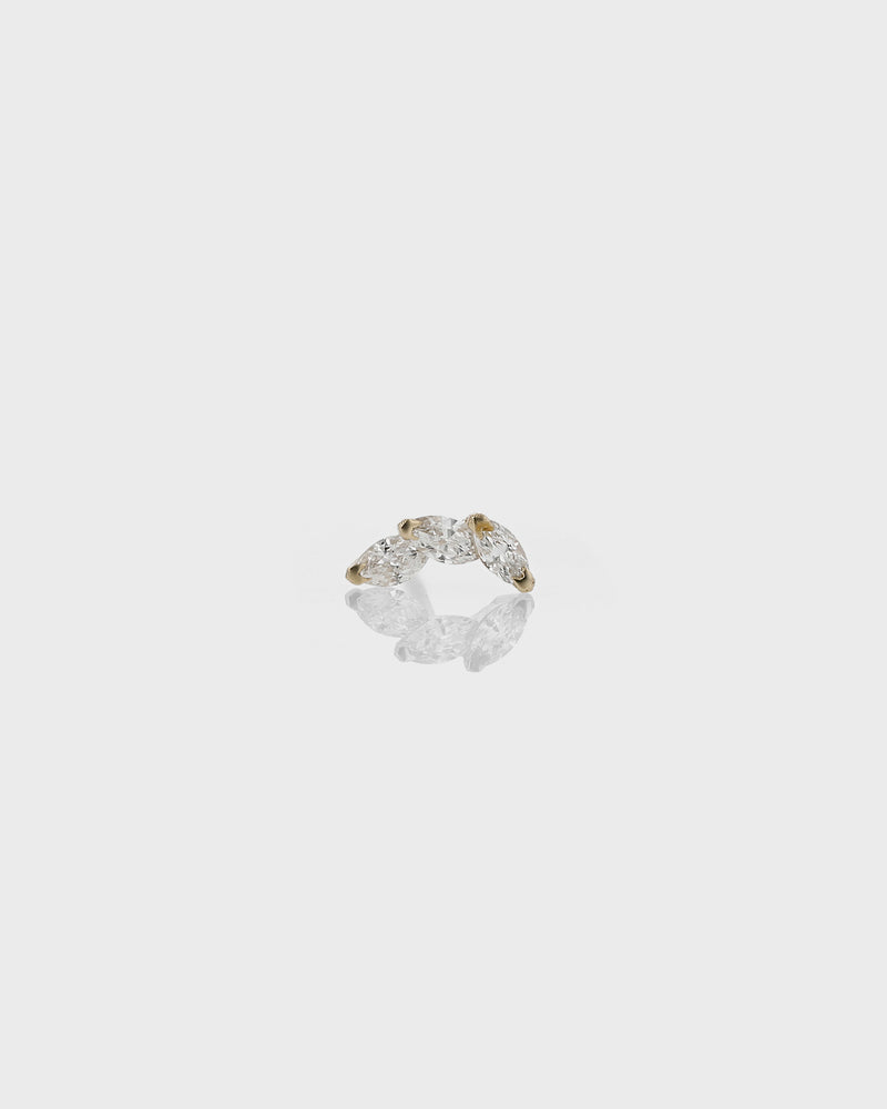 Marquise Overlay Cartilage Earring