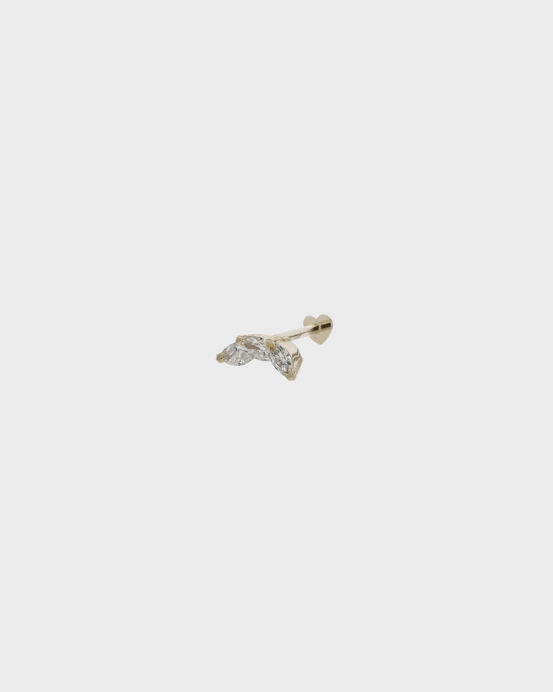 Marquise Overlay Cartilage Earring