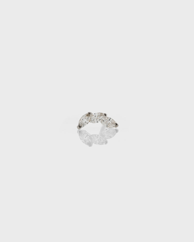 Marquise Overlay Cartilage Earring