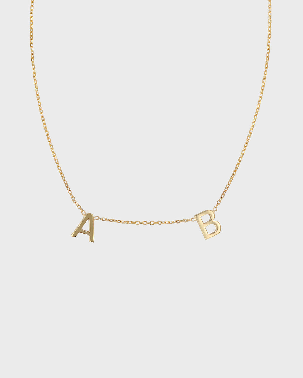 7+ Gold Letter Necklace