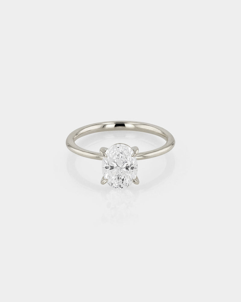 Oval Engagement Ring by Sarah & Sebastian