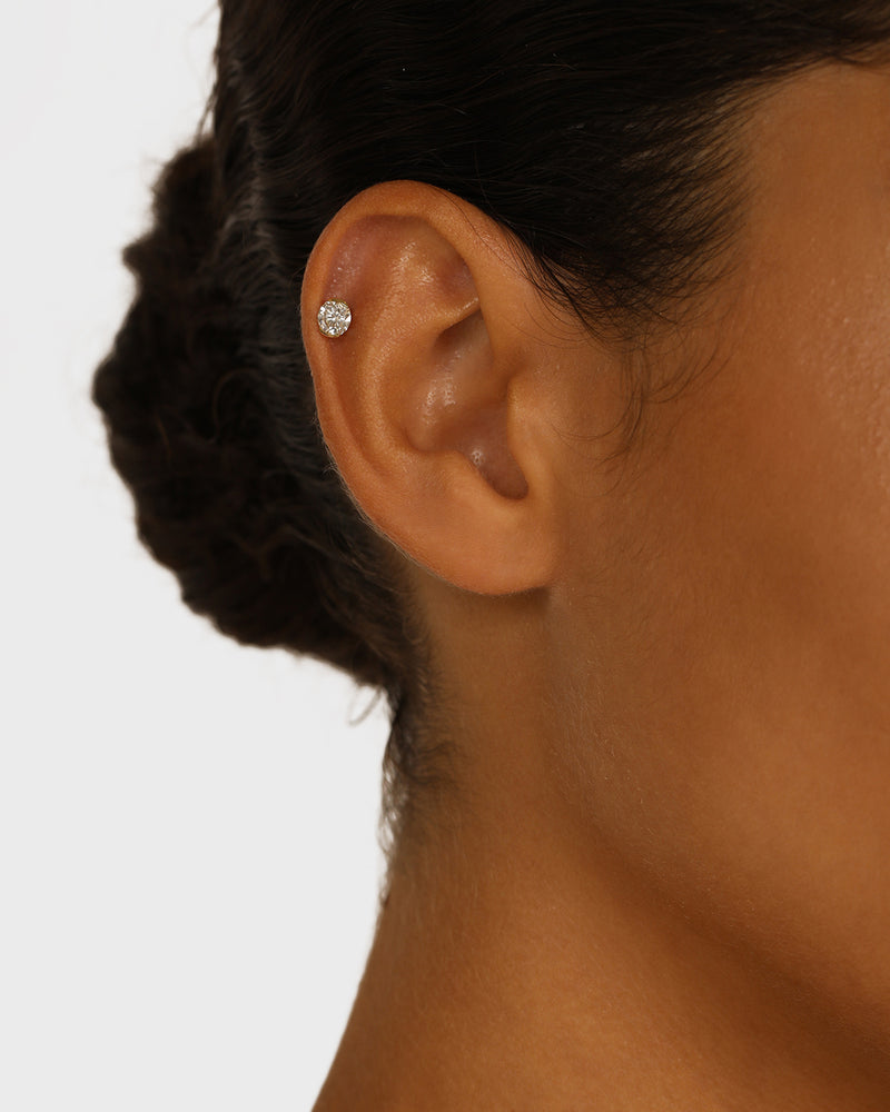 Round Suspense Cartilage Earring