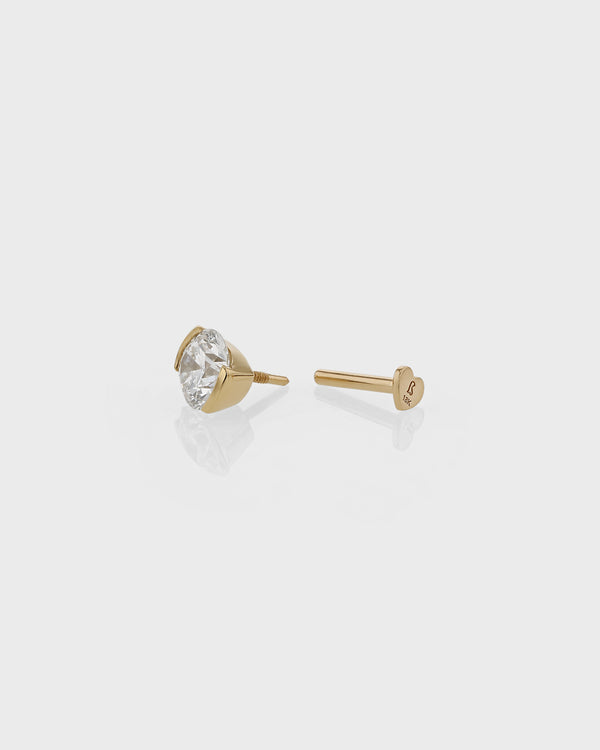 Round Suspense Cartilage Earring