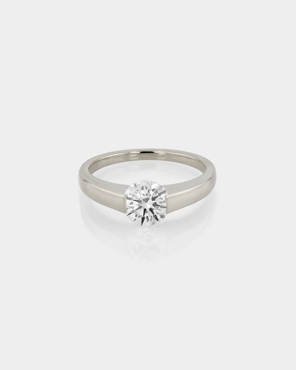 Suspense Round Engagement Ring by Sarah & Sebastian