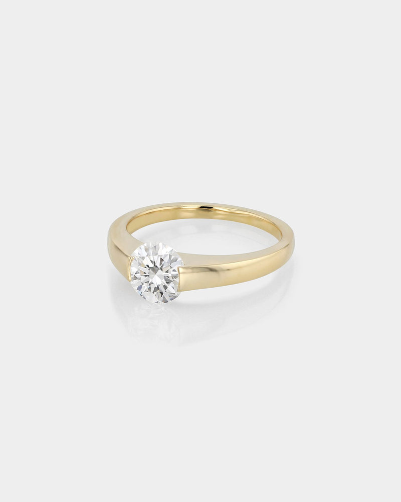 Suspense Round Engagement Ring by Sarah & Sebastian