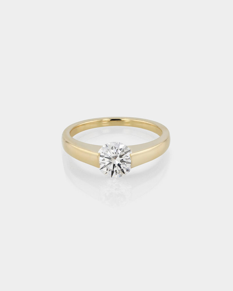 Suspense Round Engagement Ring by Sarah & Sebastian