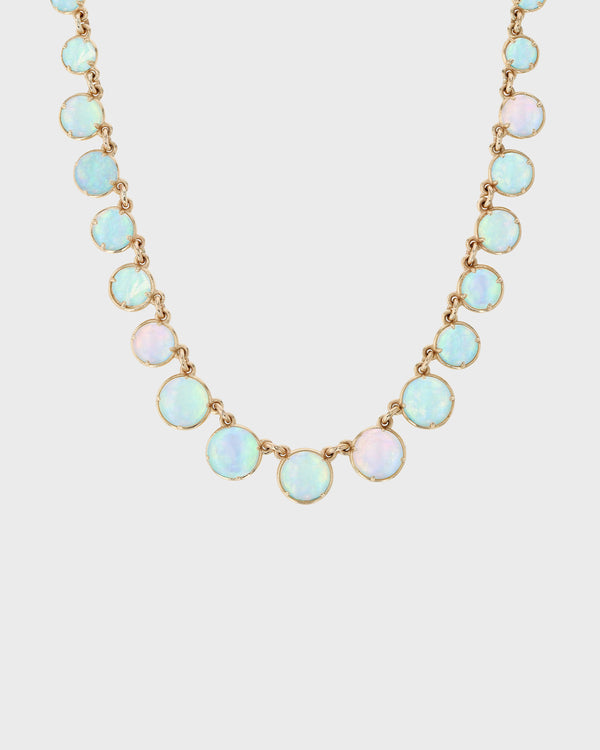 Statement Chroma Opal Chain Gold | Sarah & Sebastian