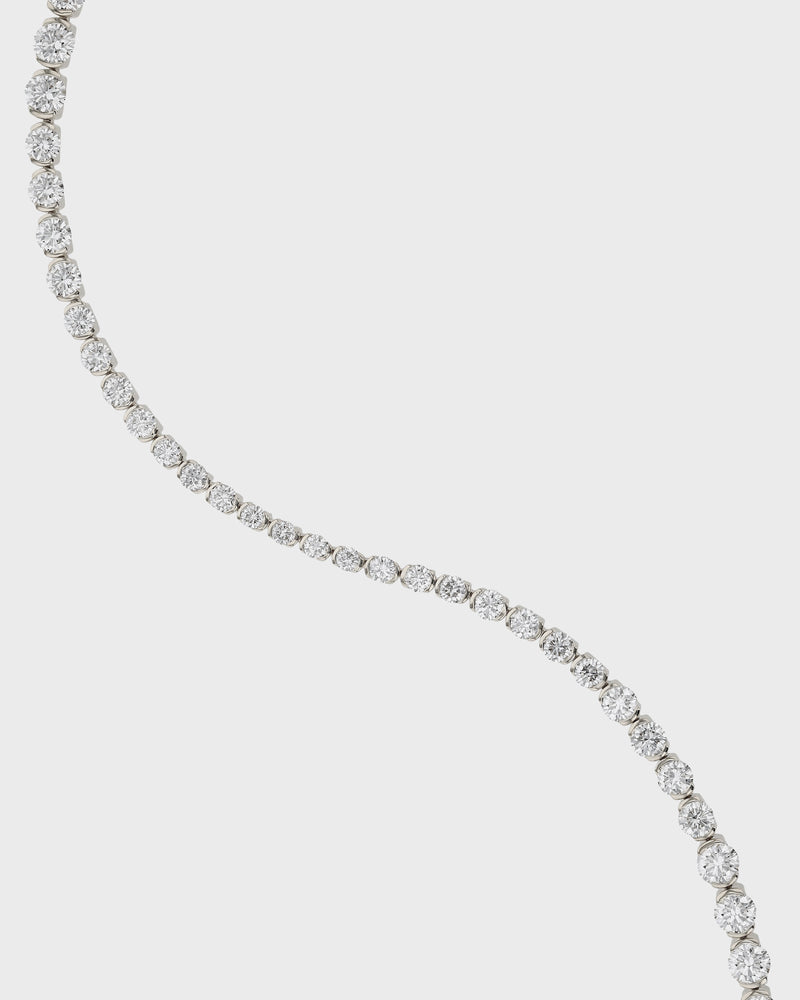 Suspense Tennis Bracelet Gold | Sarah & Sebastian