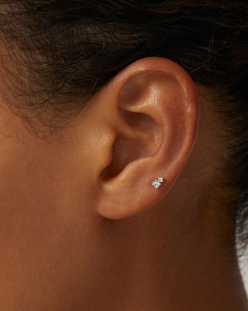 Fine Gossamer Cartilage Earring I by Sarah & Sebastian