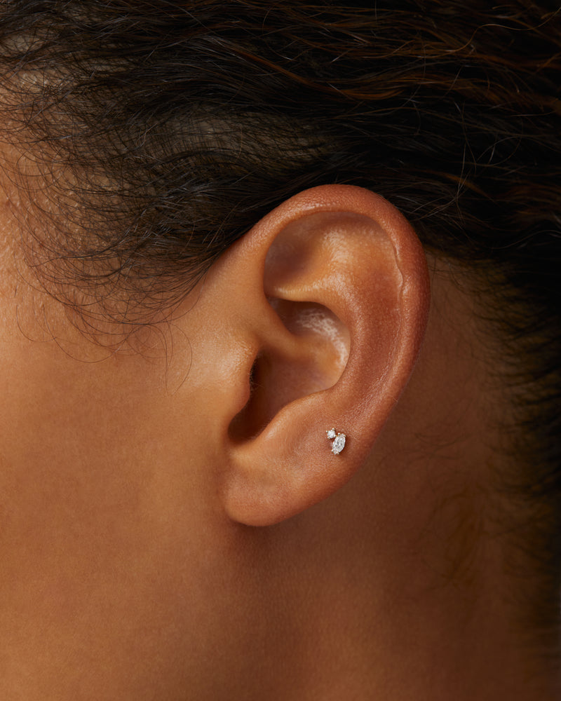 Fine Gossamer Cartilage Earring II by Sarah & Sebastian